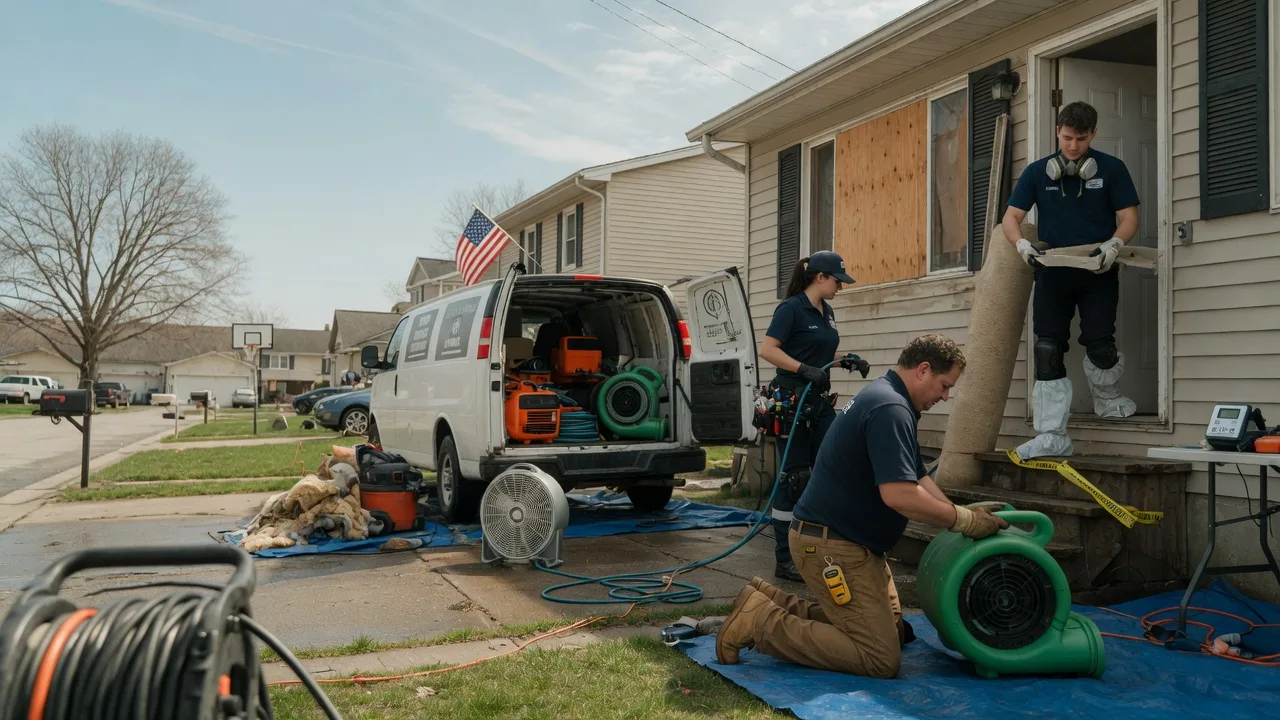 Water Damage Restoration in Cutler, IN near me